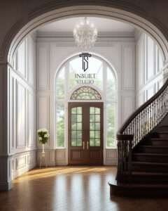 7 architectute staircase foyer post
